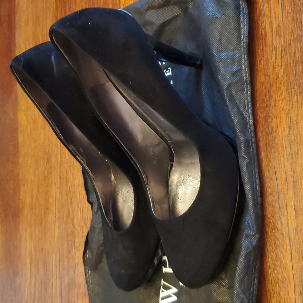 Black 4" heels